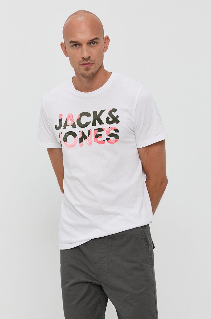 Jack & Jones Bavlněné tričko - Pepit.cz