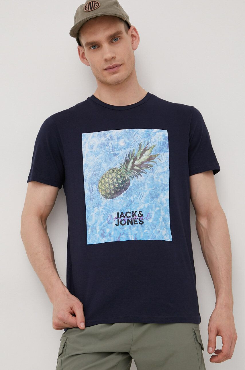 Jack & Jones Bavlněné tričko - Pepit.cz