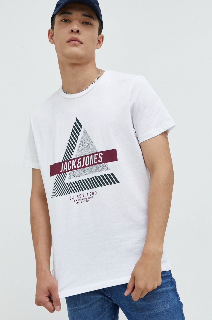 Jack & Jones Bavlněné tričko - Pepit.cz