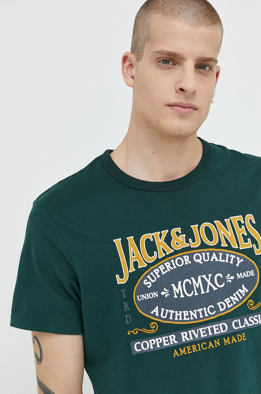 Jack & Jones Bavlněné tričko - Pepit.cz