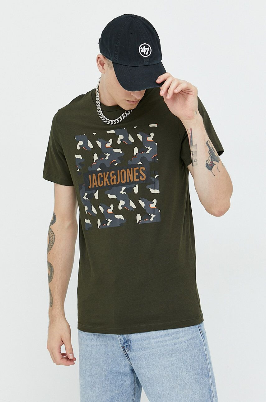 Jack & Jones Bavlněné tričko - Pepit.cz