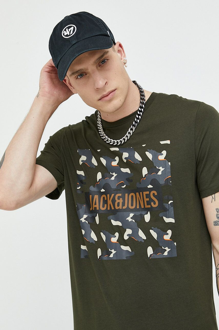 Jack & Jones Bavlněné tričko - Pepit.cz