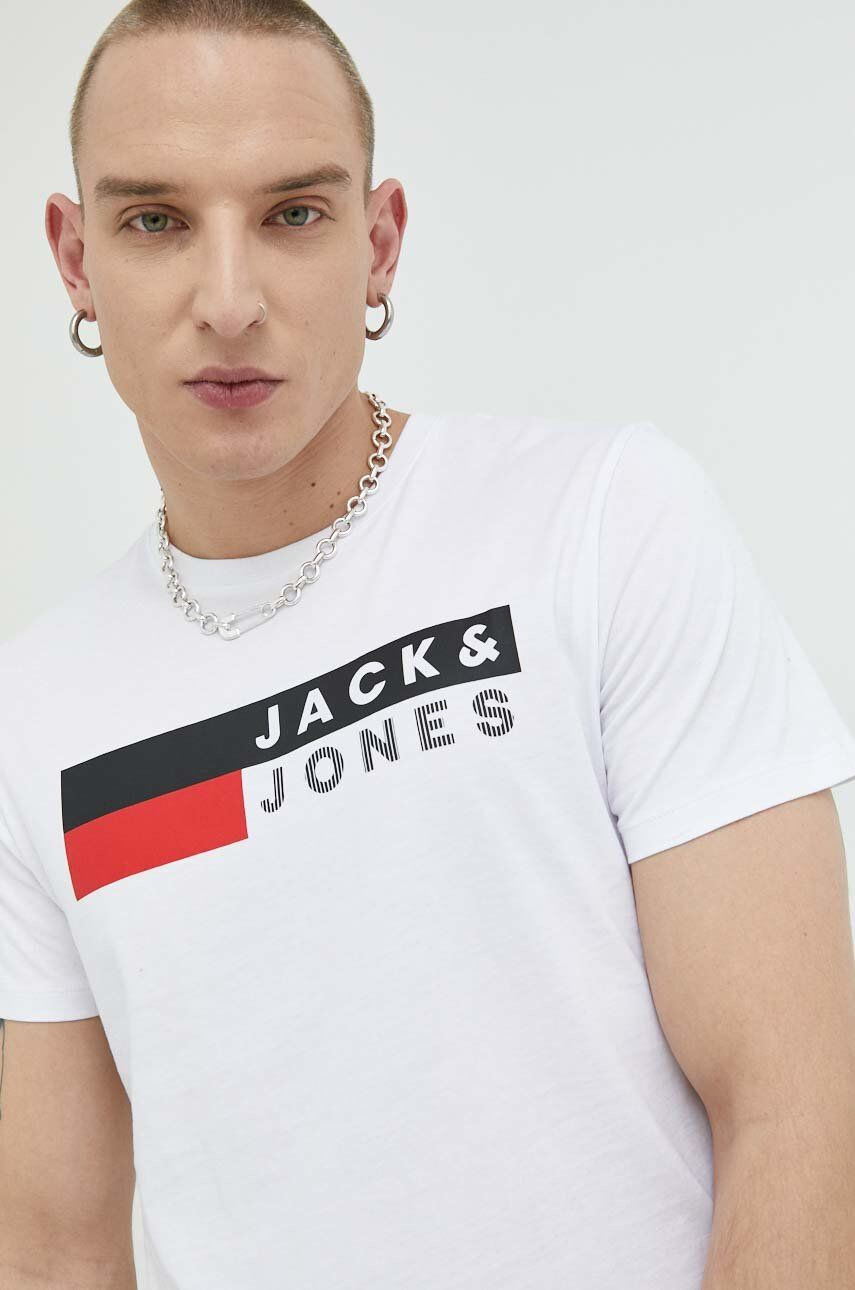 Jack & Jones Bavlněné tričko JJECORP - Pepit.cz