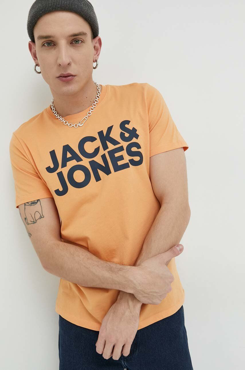 Jack & Jones Bavlněné tričko JJECORP - Pepit.cz