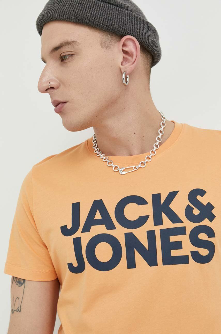 Jack & Jones Bavlněné tričko JJECORP - Pepit.cz