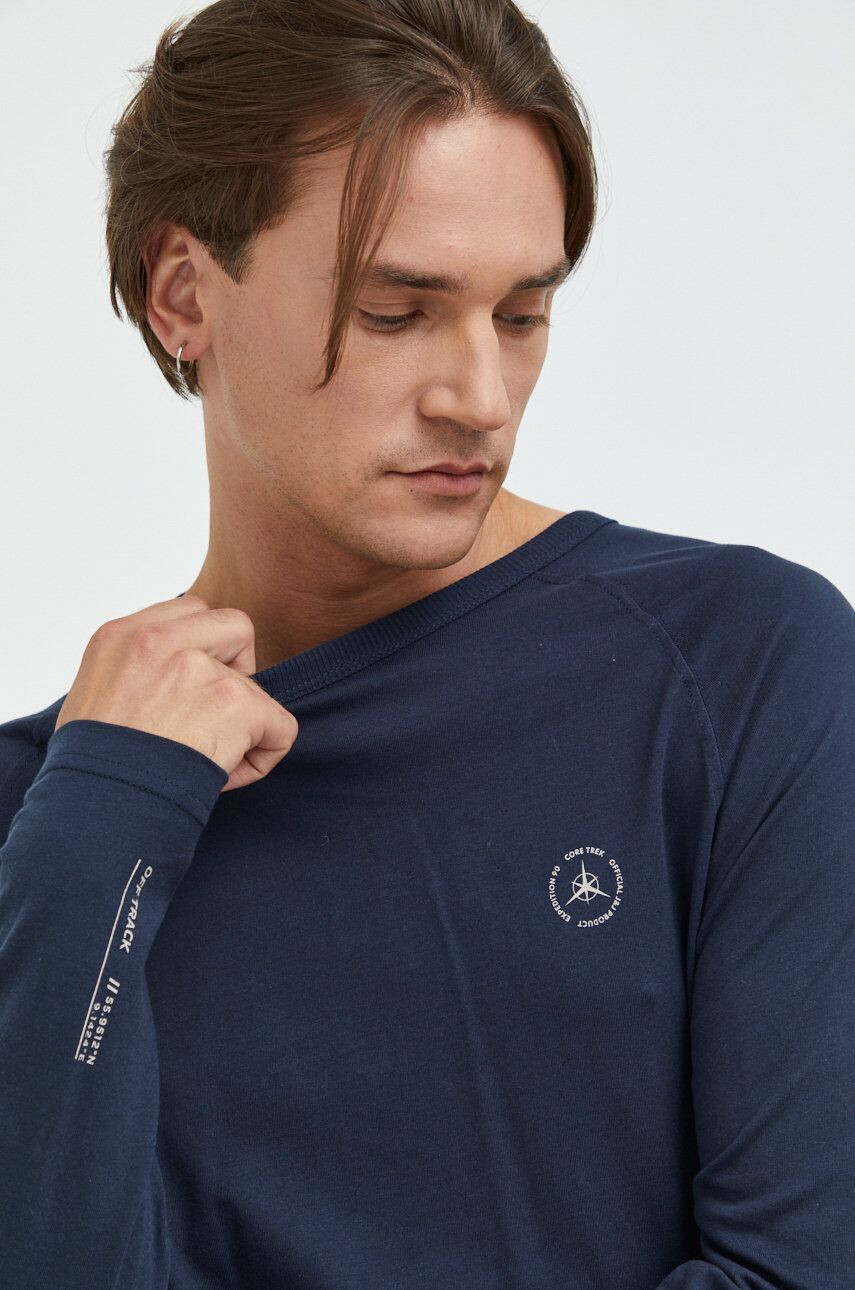 Jack & Jones Bavlněné tričko s dlouhým rukávem - Pepit.cz