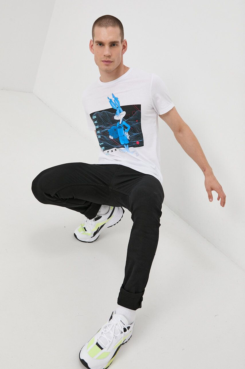 Jack & Jones Bavlněné tričko x Space Jam - Pepit.cz