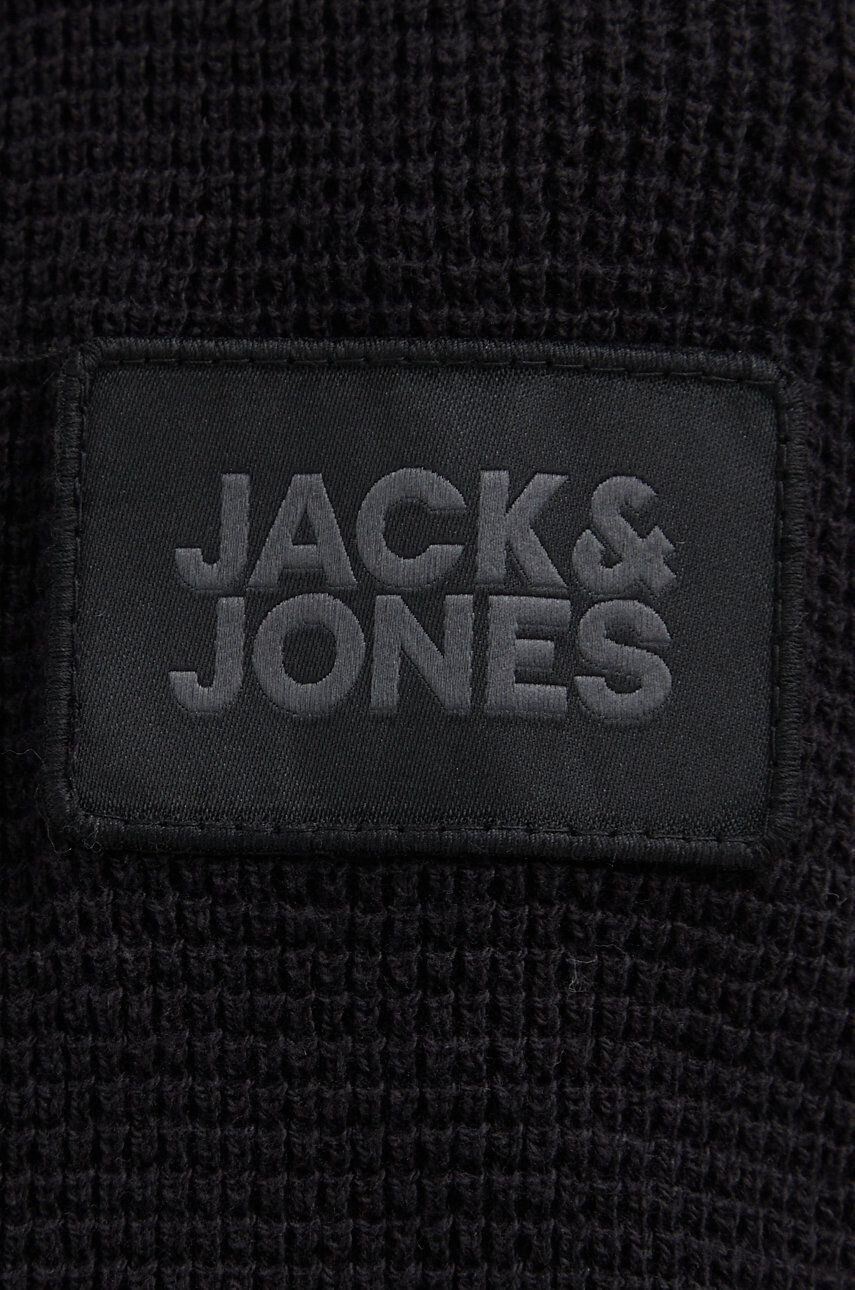 Jack & Jones Bavlněný svetr Jcoclassic pánský černá barva lehký - Pepit.cz