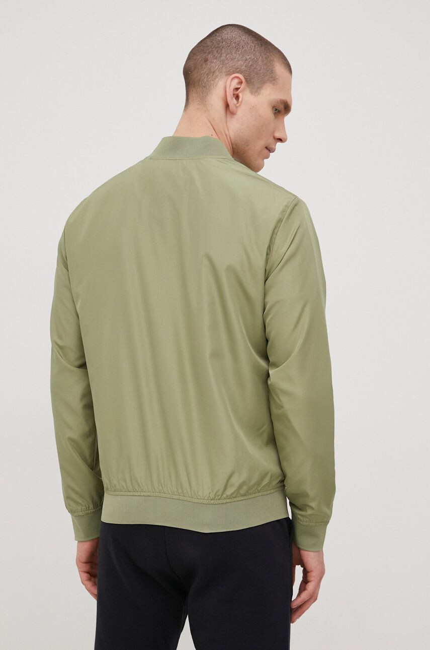 Jack & Jones Bomber bunda zelená barva přechodná - Pepit.cz