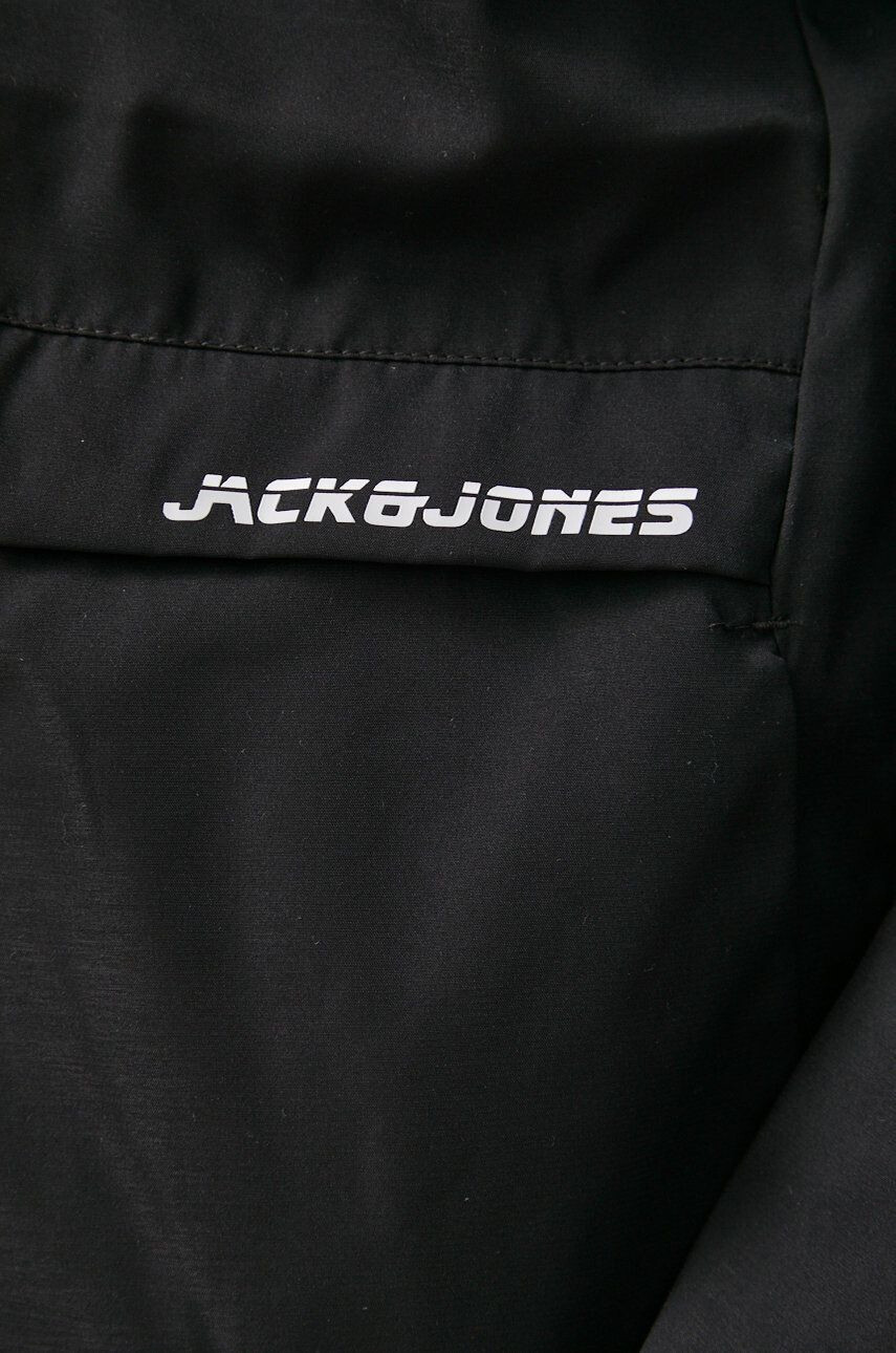 Jack & Jones Bunda pánská černá barva přechodná - Pepit.cz