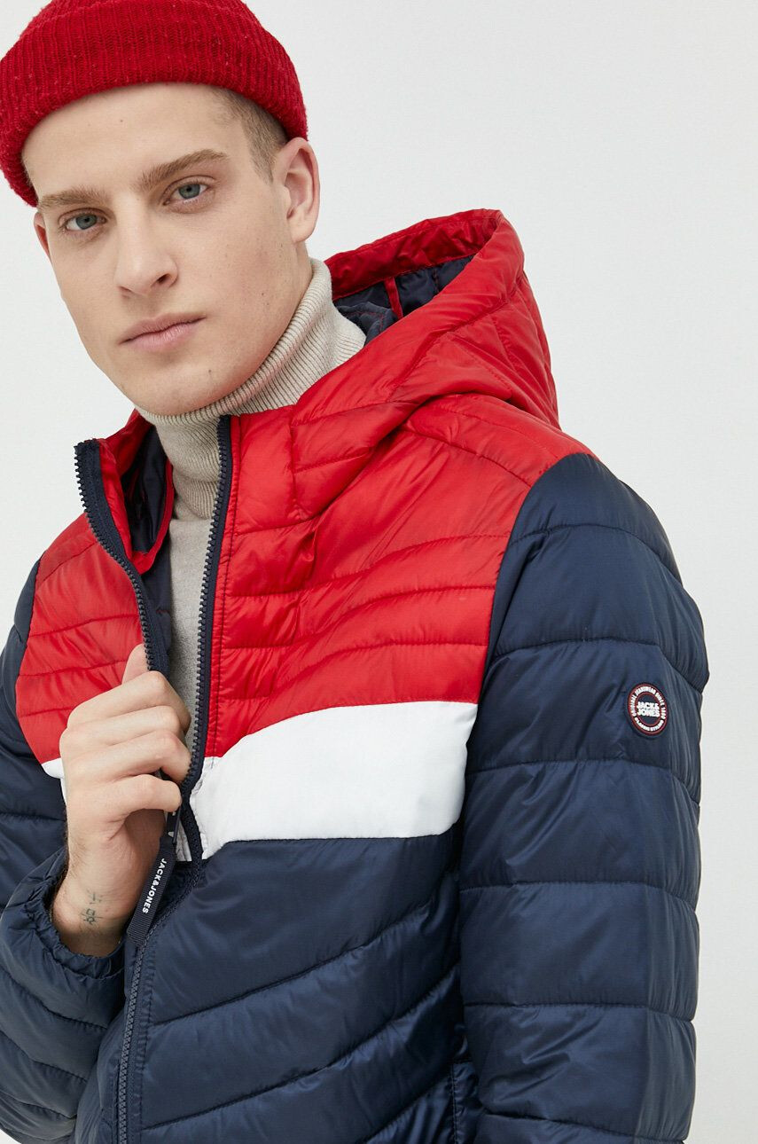 Jack & Jones Bunda JJEHERO pánská tmavomodrá barva přechodná 12211785 - Pepit.cz