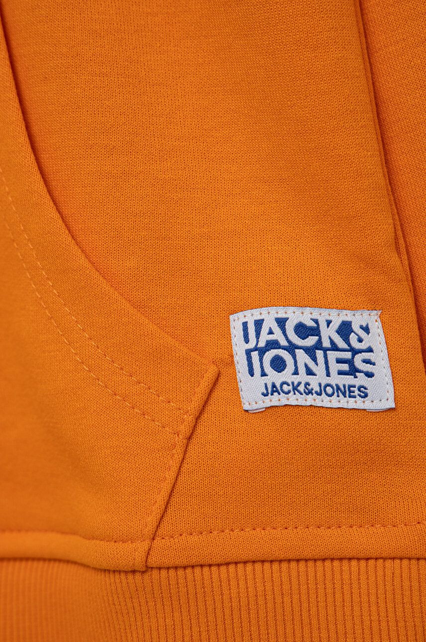 Jack & Jones Dětská mikina oranžová barva hladká - Pepit.cz