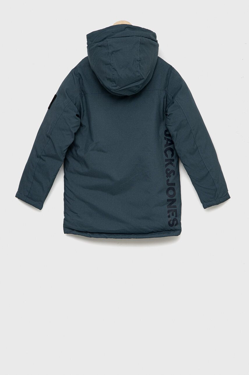 Jack & Jones Dětská bunda tyrkysová barva - Pepit.cz