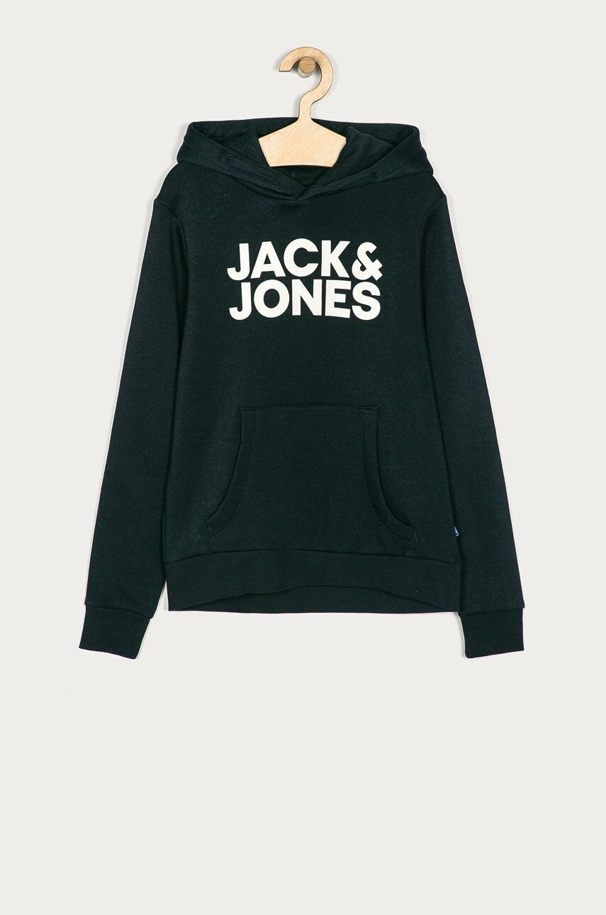 Jack & Jones Mikina tmavomodrá barva s potiskem - Pepit.cz