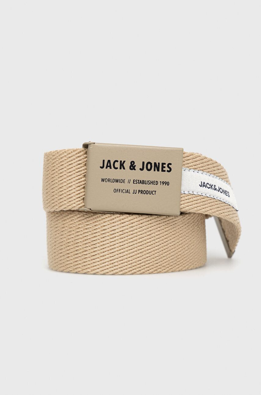 Jack & Jones Dětský pásek béžová barva - Pepit.cz