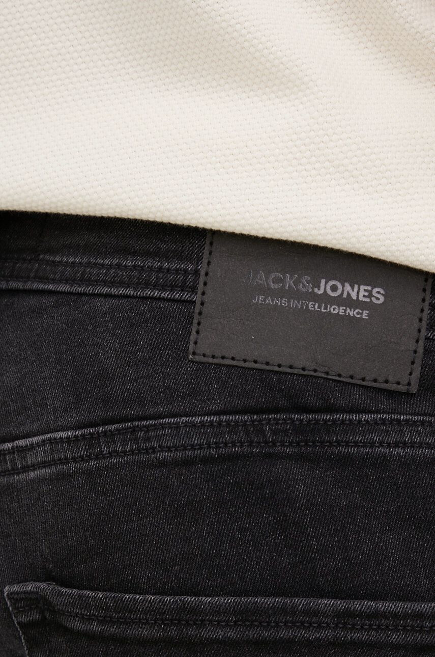 Jack & Jones Džínové šortky pánské šedá barva - Pepit.cz