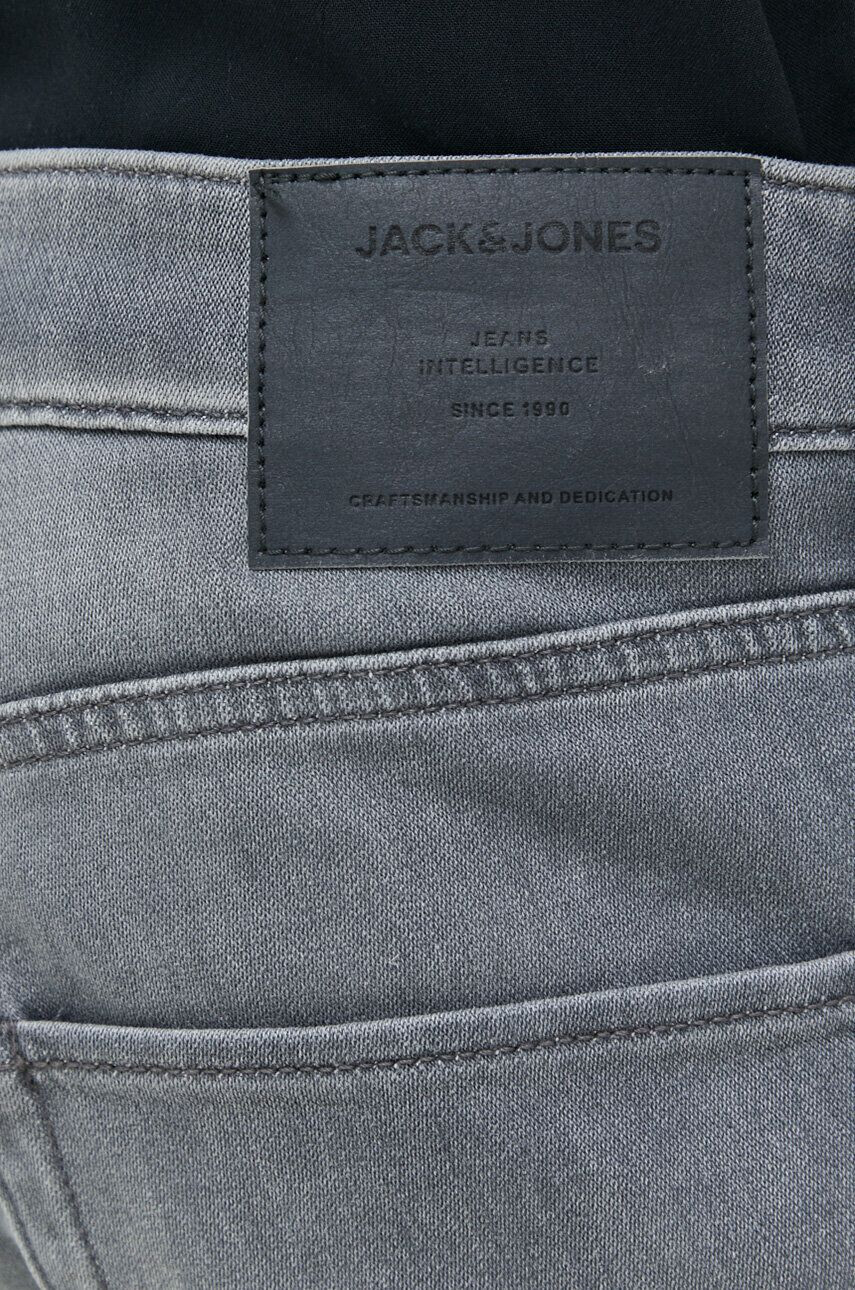 Jack & Jones Džínové šortky JJIRICK pánské šedá barva 12224128 - Pepit.cz