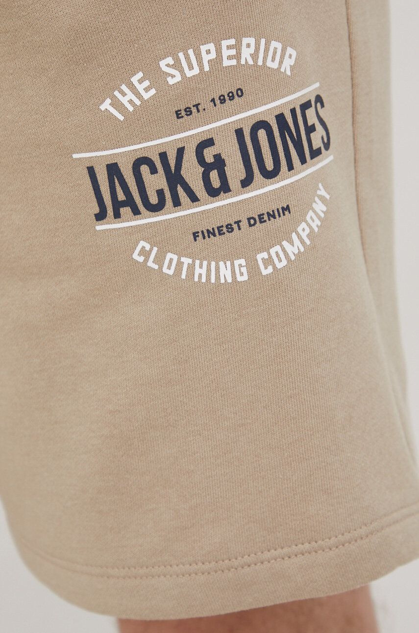 Jack & Jones Kraťasy pánské šedá barva melanžové - Pepit.cz