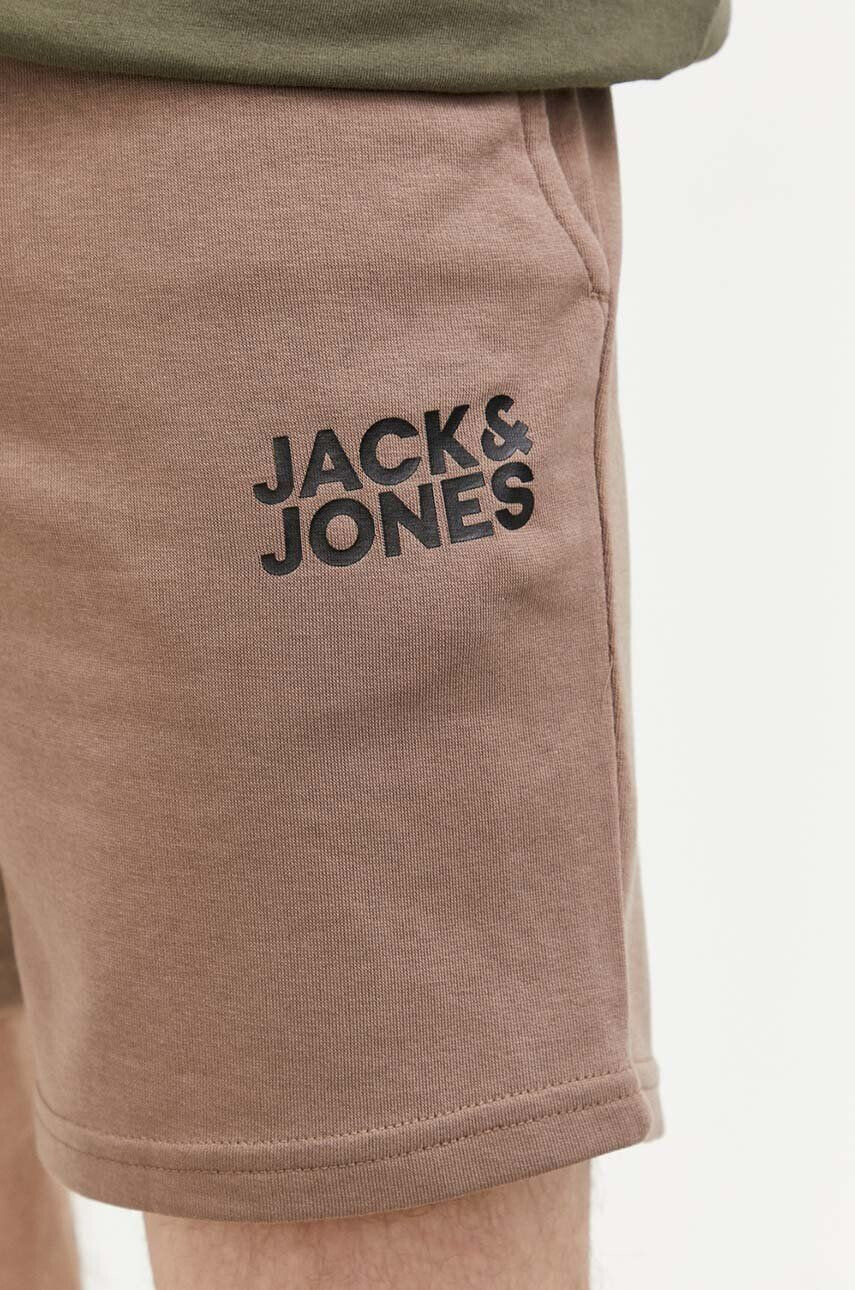 Jack & Jones Kraťasy JPSTNEWSOFT pánské hnědá barva 12228920 - Pepit.cz