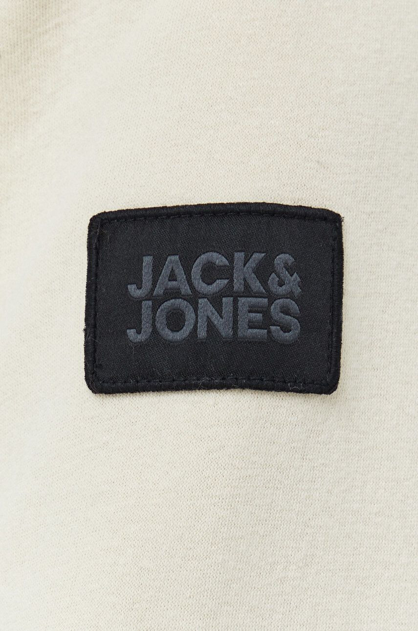 Jack & Jones Mikina Jcoclassic pánská béžová barva hladká - Pepit.cz