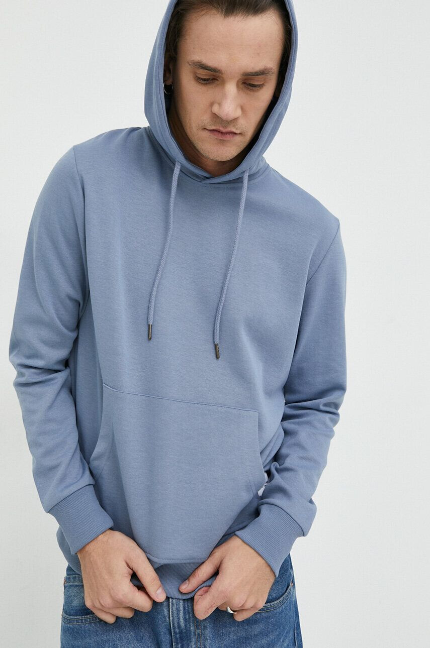 Jack & Jones Mikina JJEBASIC pánská s kapucí hladká 12182537 - Pepit.cz