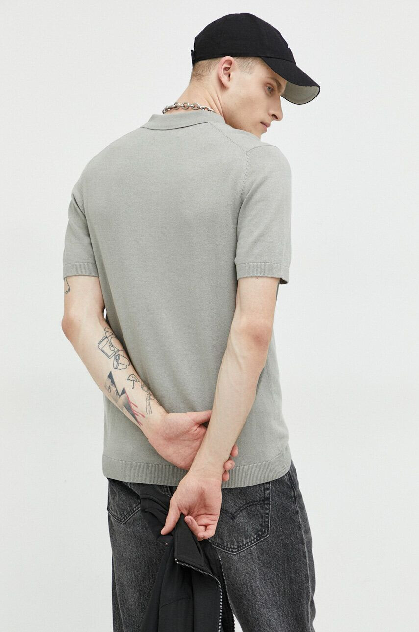 Jack & Jones Svetr JJEEMIL pánský zelená barva - Pepit.cz