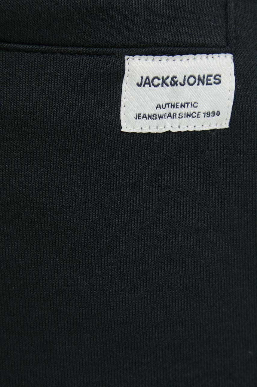 Jack & Jones Tepláky JPSTWILL pánské černá barva hladké 12211027 - Pepit.cz