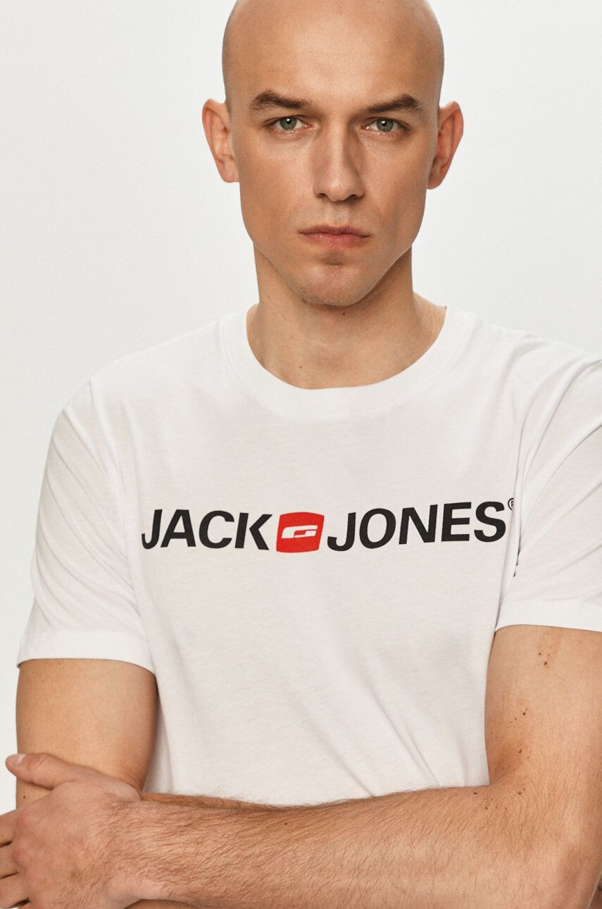 Jack & Jones Tričko bílá barva - Pepit.cz