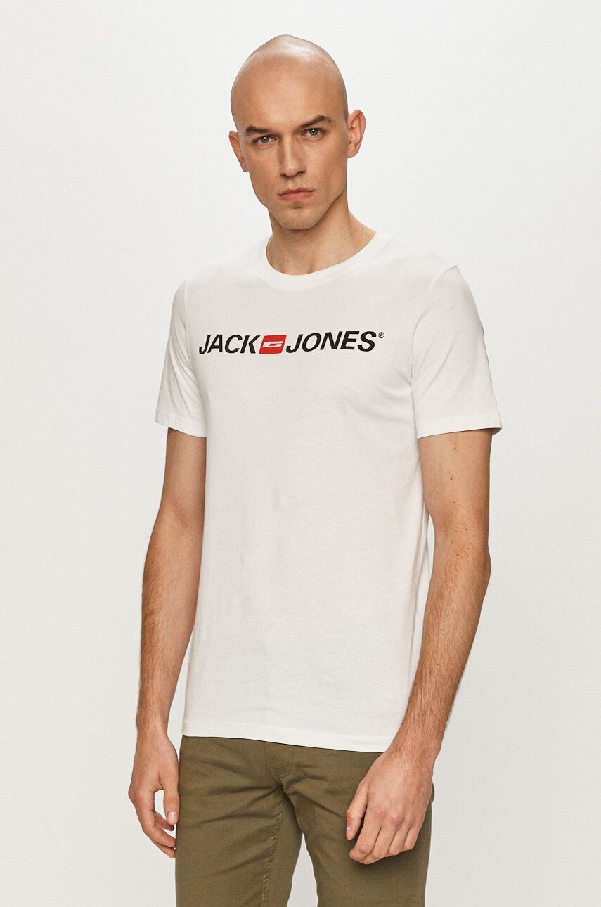 Jack & Jones Tričko bílá barva - Pepit.cz