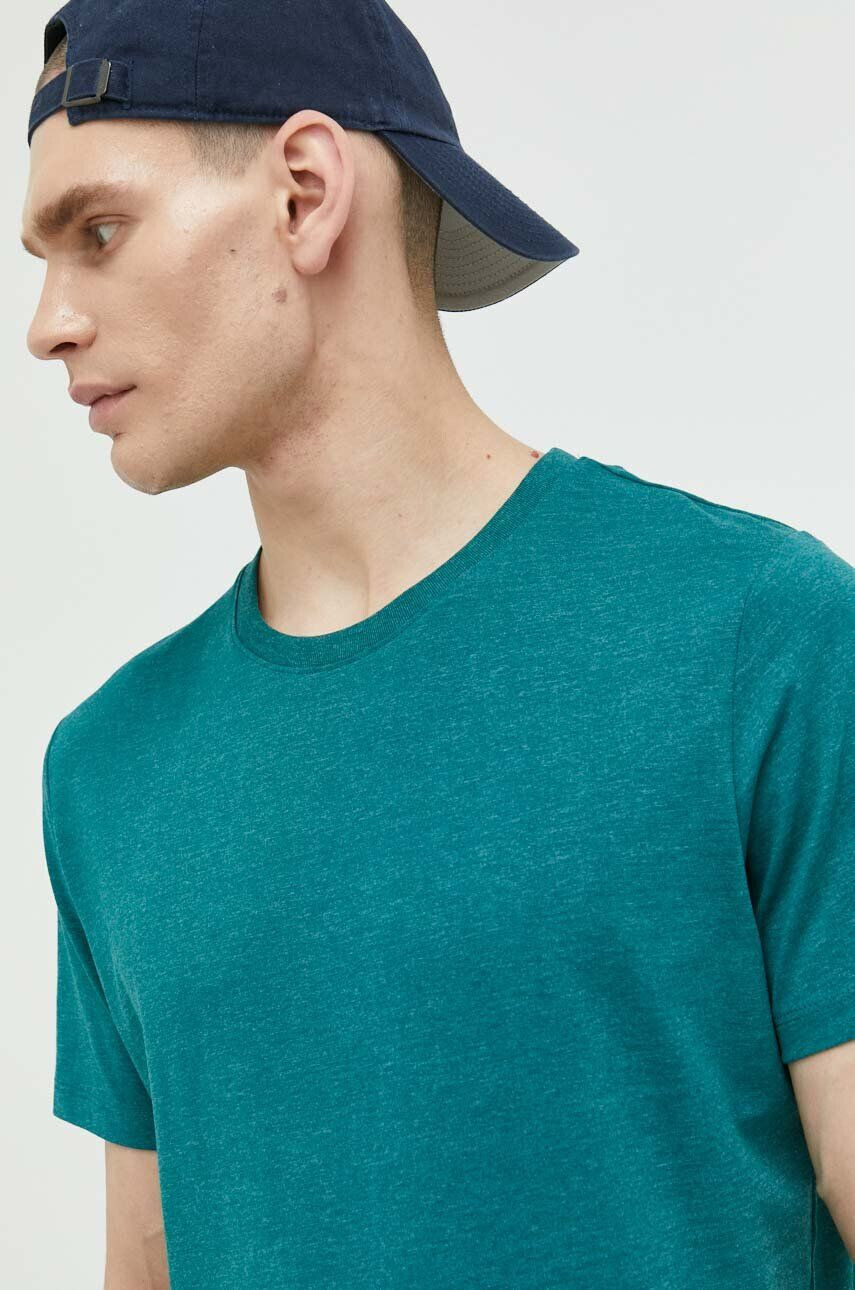 Jack & Jones Tričko JJEORGANIC zelená barva 12222887 - Pepit.cz