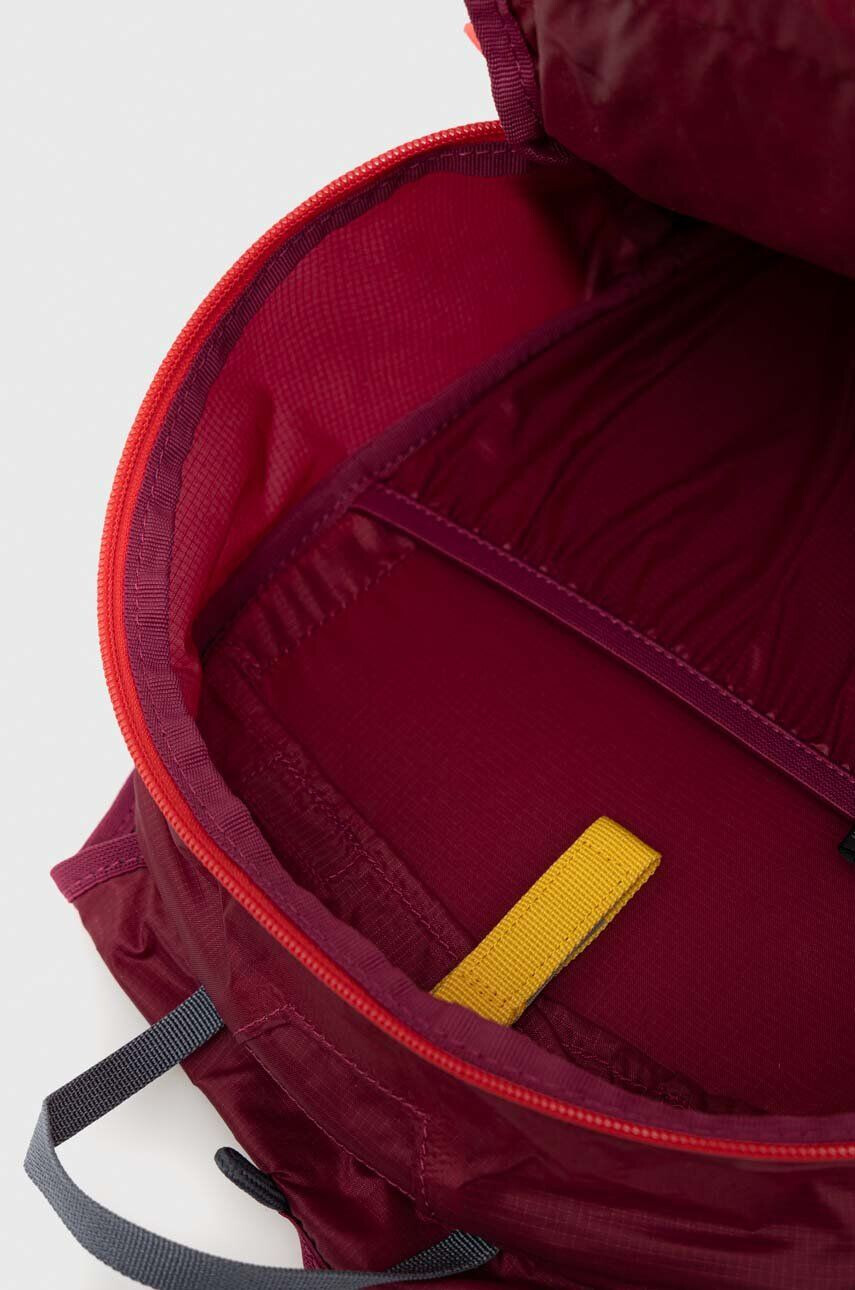 Jack Wolfskin Batoh Athmos Shape 16 vínová barva velký s potiskem - Pepit.cz