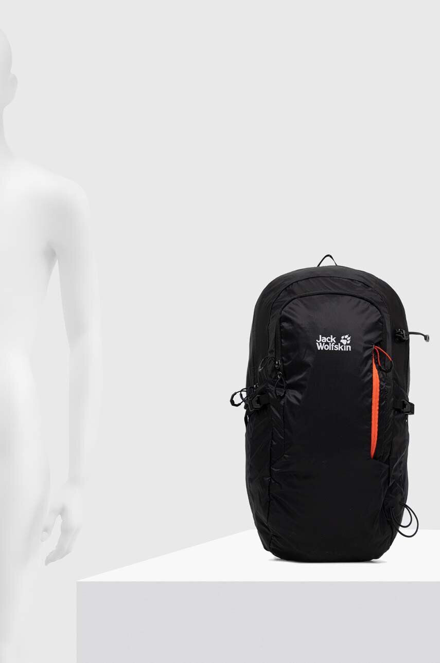 Jack Wolfskin Batoh Athmos Shape 24 černá barva velký s potiskem - Pepit.cz