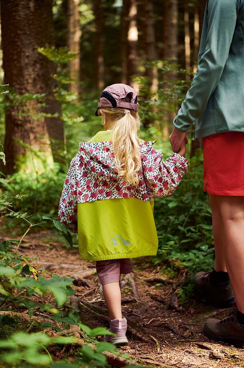 Jack Wolfskin Dětská bunda VILLI JACKET K růžová barva - Pepit.cz