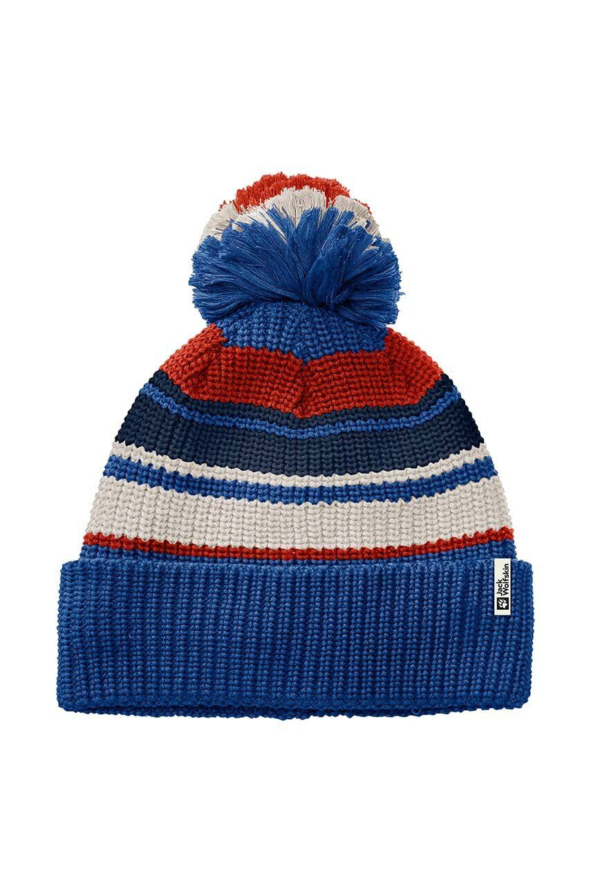 Jack Wolfskin Dětska čepice POMPOM BEANIE - Pepit.cz