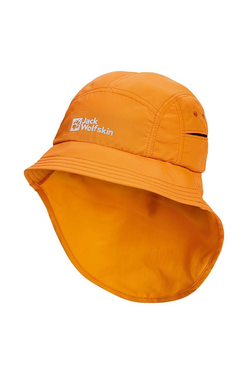 Jack Wolfskin Dětský klobouk VILLI VENT LONG HAT K oranžová barva - Pepit.cz