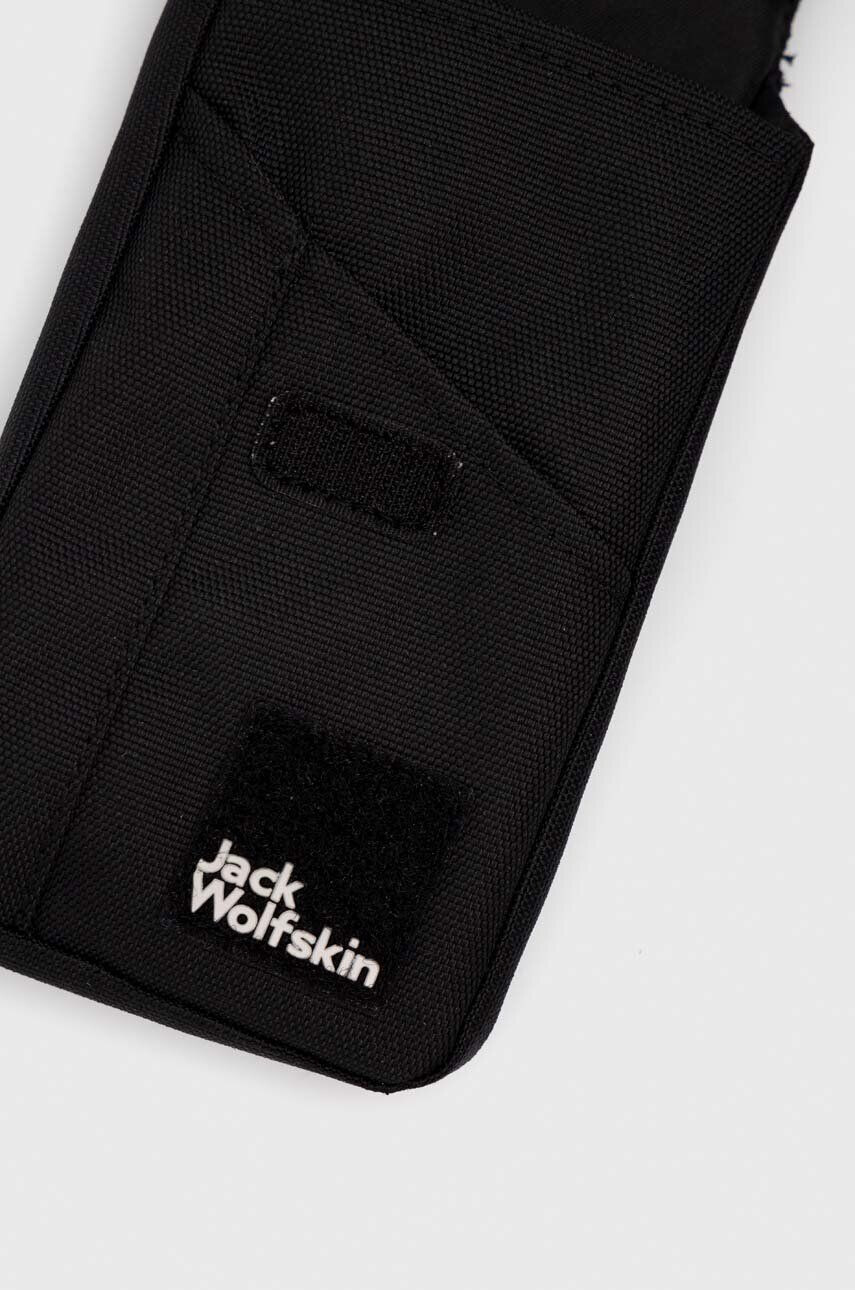 Jack Wolfskin Obal na telefón 10 černá barva - Pepit.cz