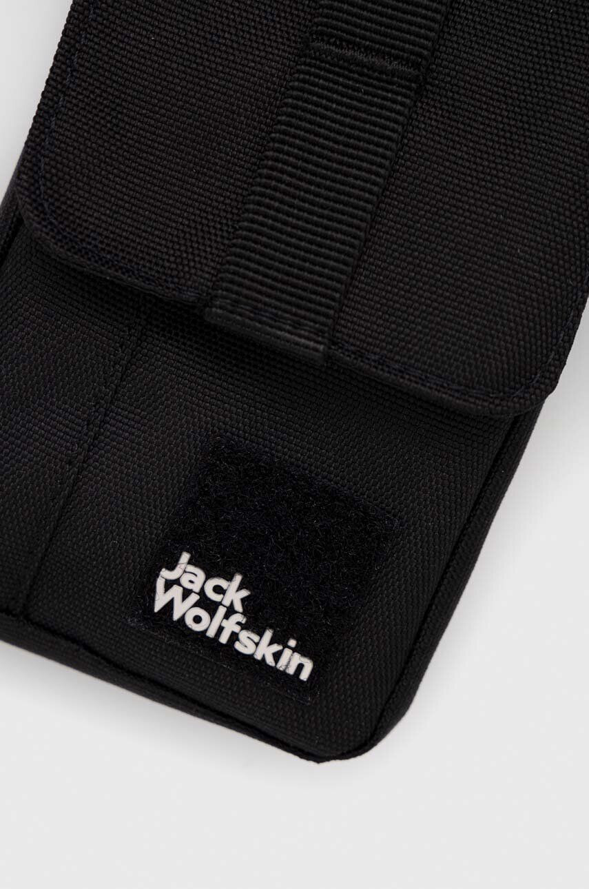 Jack Wolfskin Obal na telefón 10 černá barva - Pepit.cz