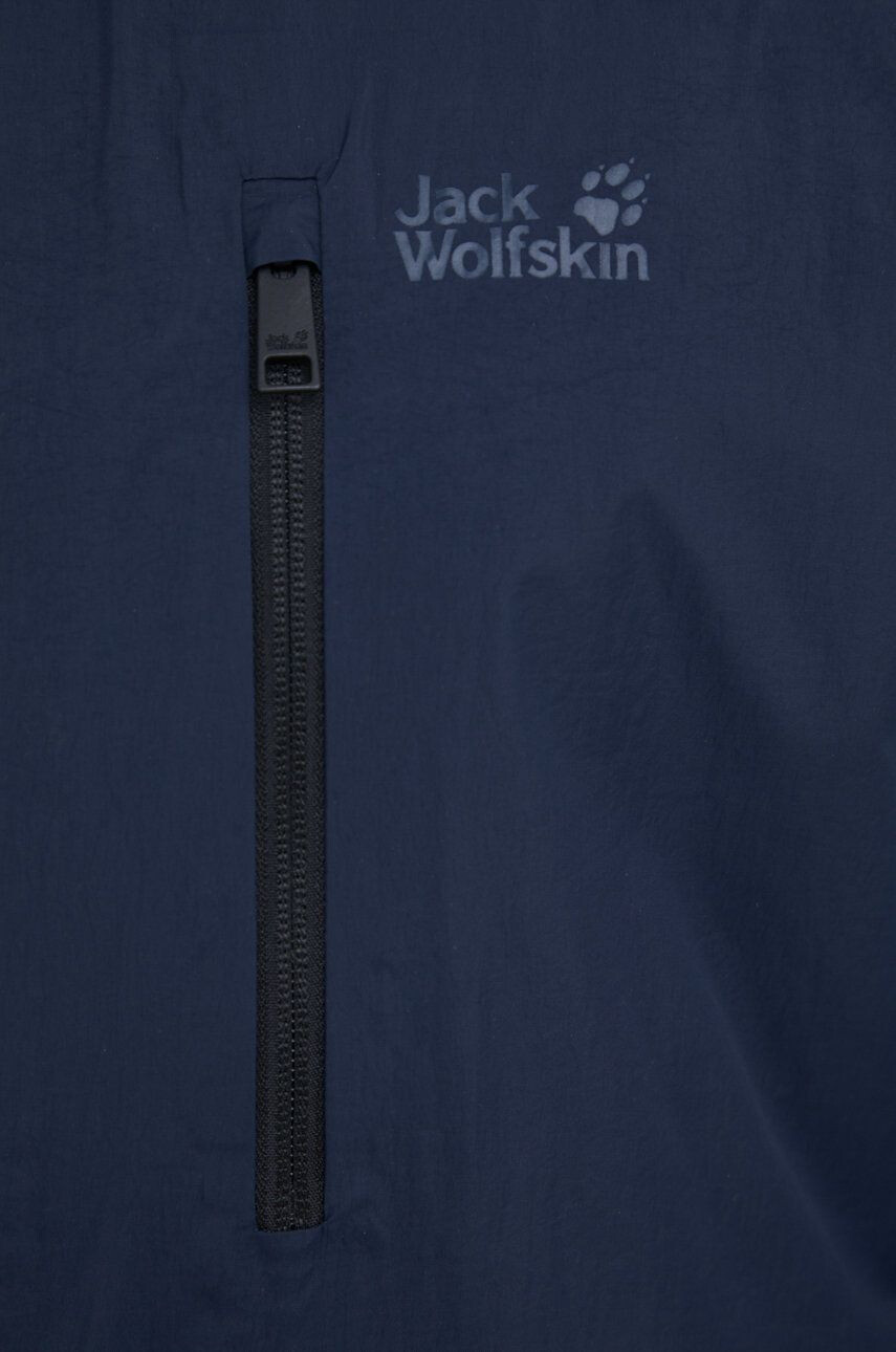 Jack Wolfskin Outdoorová bunda Norden Port tmavomodrá barva - Pepit.cz