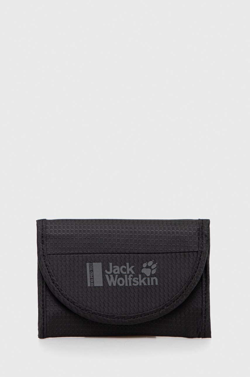 Jack Wolfskin Peněženka 10 šedá barva - Pepit.cz