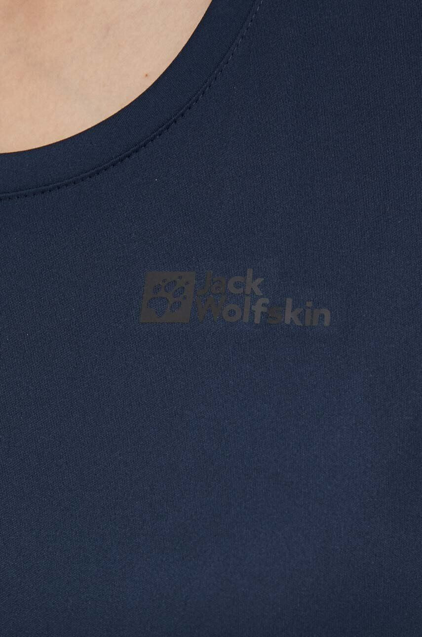 Jack Wolfskin Sportovní tričko Tech tmavomodrá barva - Pepit.cz