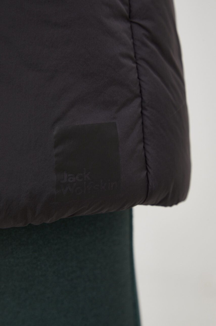 Jack Wolfskin Vesta černá barva - Pepit.cz