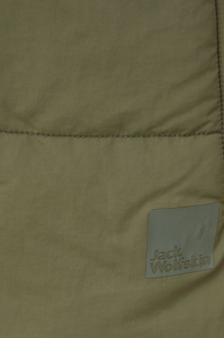 Jack Wolfskin Vesta zelená barva - Pepit.cz