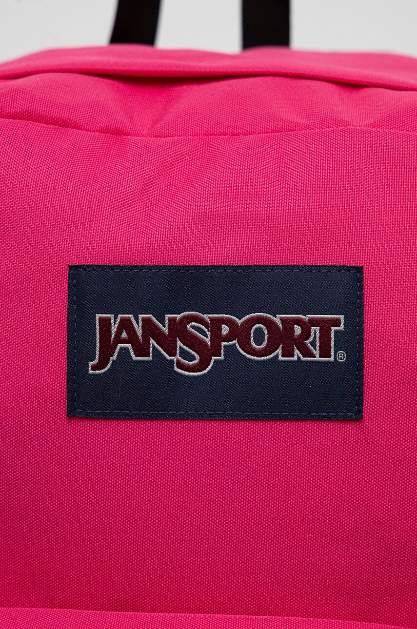 Jansport Batoh růžová barva velký s aplikací - Pepit.cz