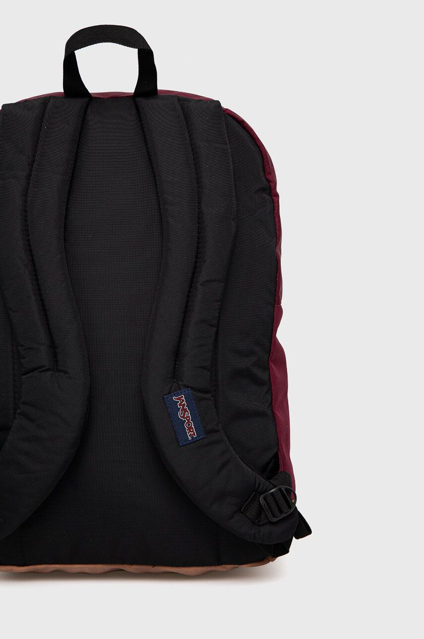 Jansport Batoh vínová barva velký s aplikací - Pepit.cz