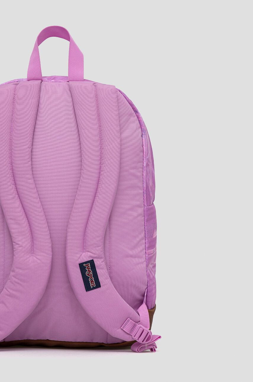 Jansport Batoh růžová barva velký vzorovaný - Pepit.cz