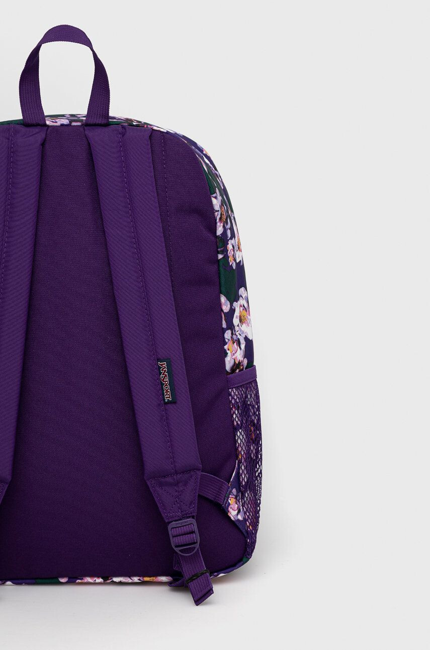 Jansport Batoh fialová barva velký vzorovaný - Pepit.cz