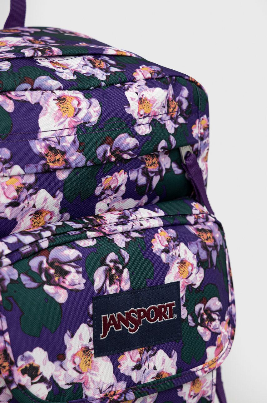 Jansport Batoh fialová barva velký vzorovaný - Pepit.cz