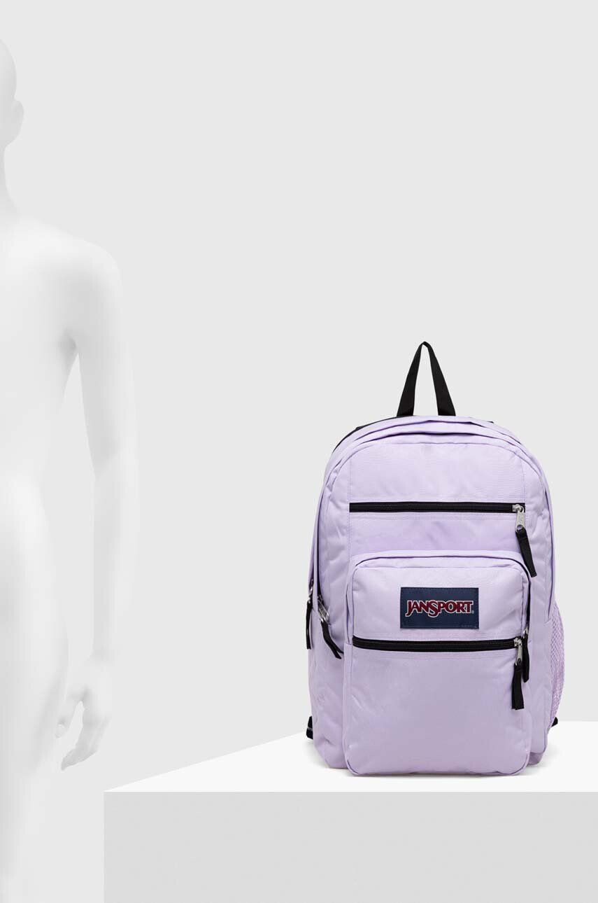 Jansport Batoh fialová barva velký hladký - Pepit.cz