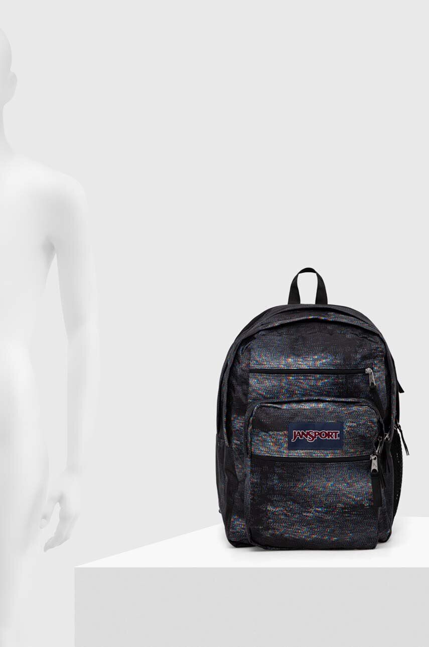 Jansport Batoh černá barva velký vzorovaný - Pepit.cz