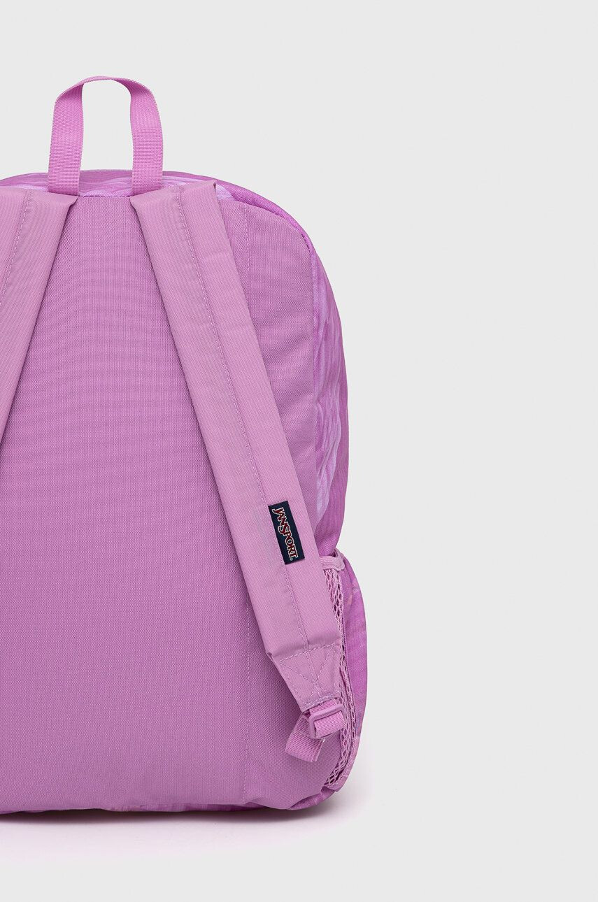 Jansport Batoh růžová barva velký vzorovaný - Pepit.cz